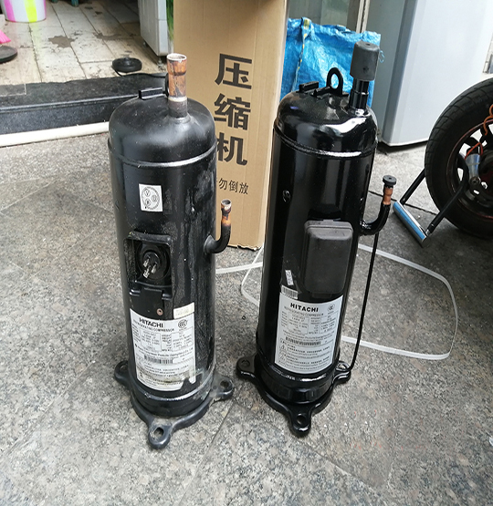 细河中央空调压缩机的更换维修